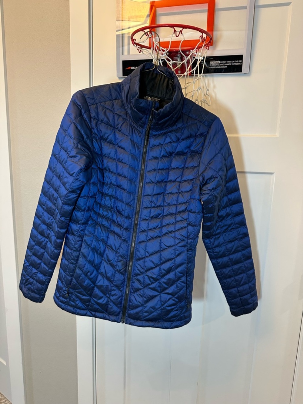 North Face Quilted Lightweight Puffer Jacket - Navy Blue size women’s XS